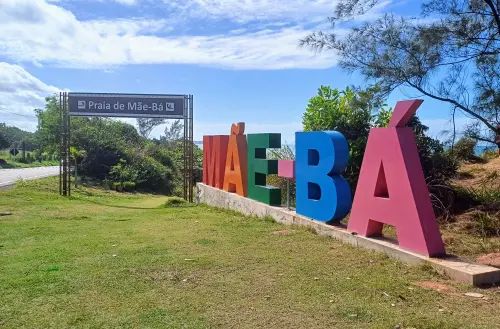 Letreiro Turístico de Mãe-Bá