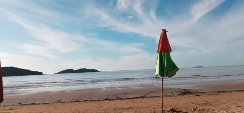 Guarda Sol na Praia