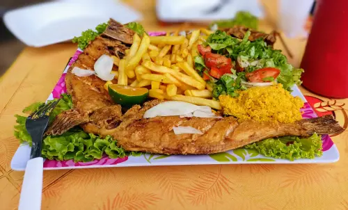 Bandeja de Peixe Frito