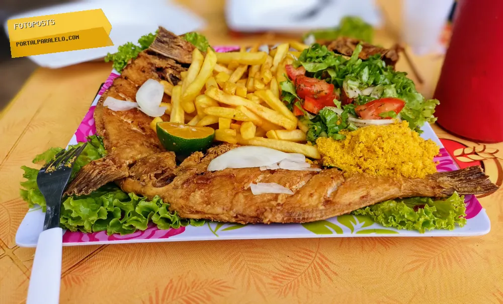 Bandeja de Peixe Frito